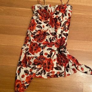 Free People - Some Nights minidress, floral. XS